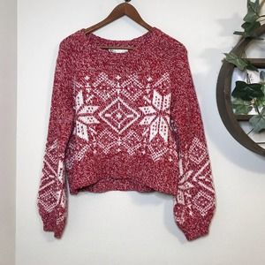 Kaisely snowflake sweater size Medium